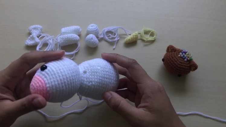 How to sew amigurumi parts together [Part 1]