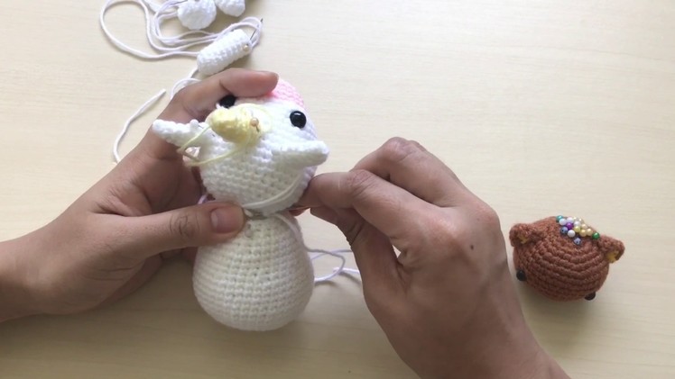 How to sew amigurumi parts together [Part 2]