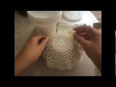 How to stiffen Yarn Bowls