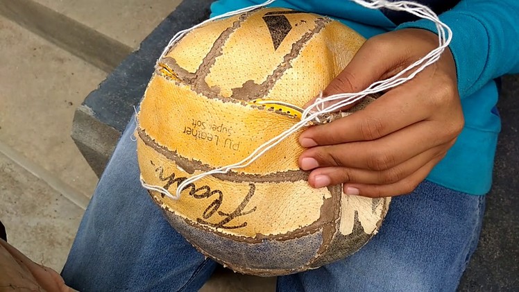 How to stitching volleyball easy. .
