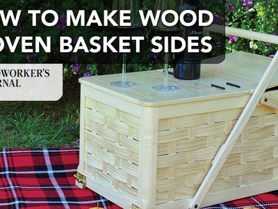 How to Weave a Wood Basket | Picnic Basket Project