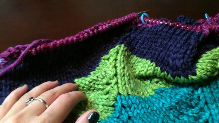 K1, YO, K1 in Same Stitch - Knitting Tutorial