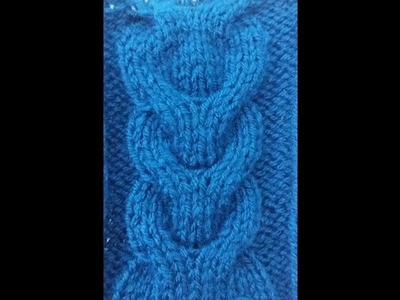 Knitting 101: How to Create  HorseShoe Pattern Stitch For Beginners