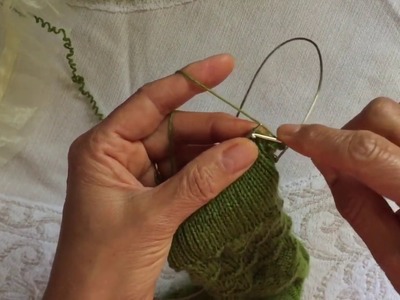 Knitting - Very Stretchy Picot Crochet Bind Off