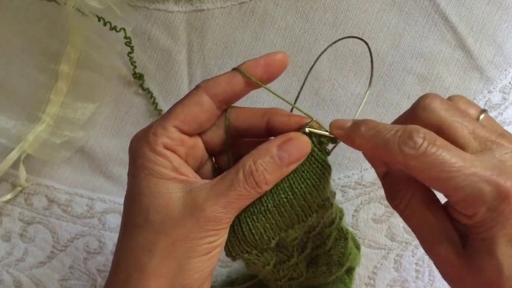 Knitting - Very Stretchy Picot Crochet Bind Off