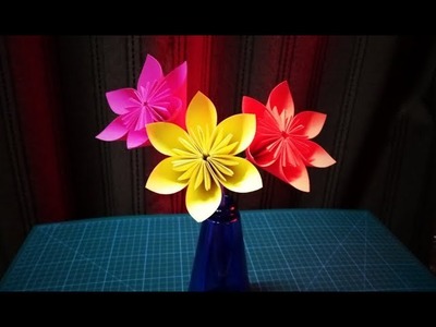 Kusudama Flower | How to make an Origami Kusudama Flower | Paper Flower