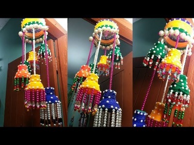 NEW Stylish DIY Wind Chime || How To Make Wind Chime With Beads ||  Beaded Door.Wall Hanging
