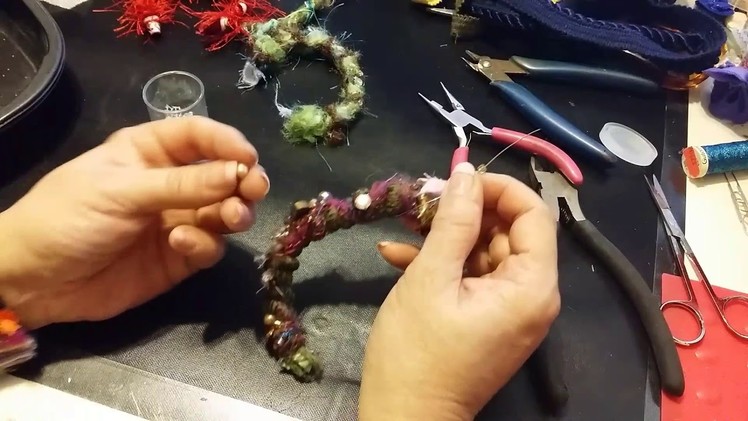 Part 2 - Fabric Boho Bracelets & BOHO BEADS - How to - DIY - Requested Video