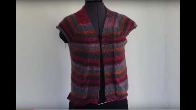 Part 6  Knitting Tutorial for the Harvest Cardigan