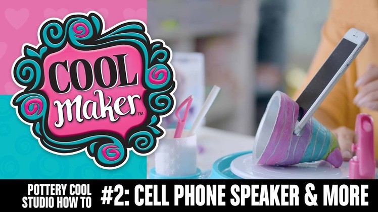 Pottery Studio - How To Make A Cell Phone Speaker And More