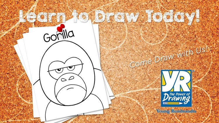 Teaching Kids How to Draw: How to Draw a Gorilla