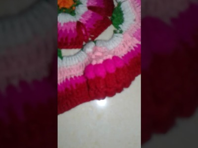 Thal posh crochet design  .    !omi khatoon !