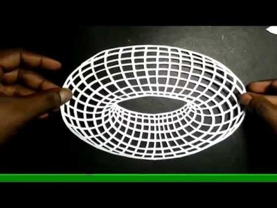 3d art design by paper cutting.how to draw a 3d design