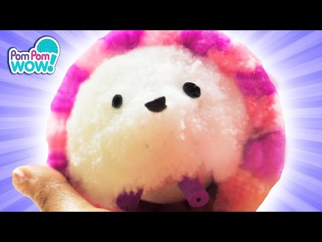 CUTE Pom Pom Wow Hedgehog Game! | How To Wow Show | Pom Pom Wow! Official
