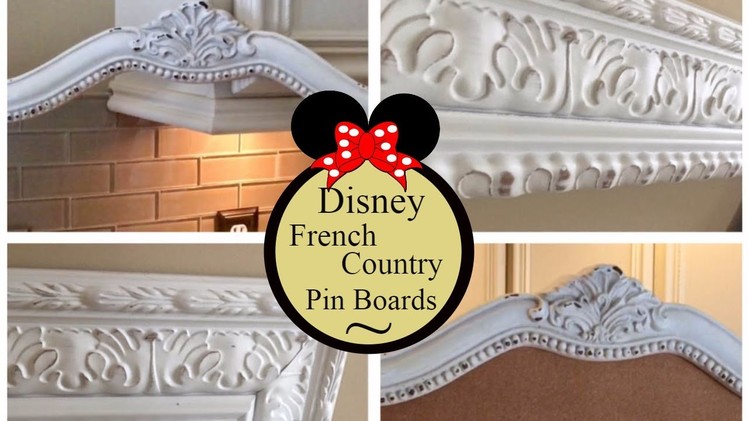 DIY ! How To Make A Disney Pin Cork Board !  Disney Fun With Grown Up Style !