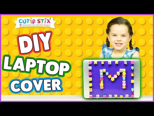 DIY Laptop Cutie Brick Cover! | How To Wow Show | Official Cutie Stix!