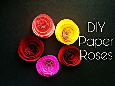 DIY Paper Roses | How to Make Paper Rose