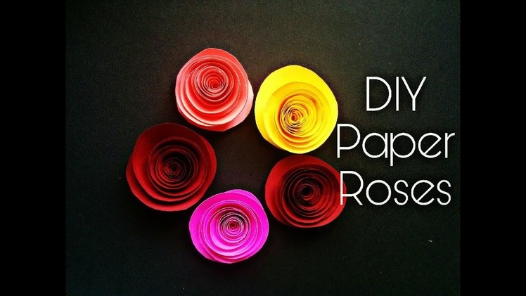DIY Paper Roses | How to Make Paper Rose