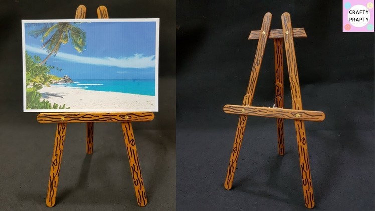 DIY Photo frame with Ice cream Sticks. DIY Photo Frame.How to make