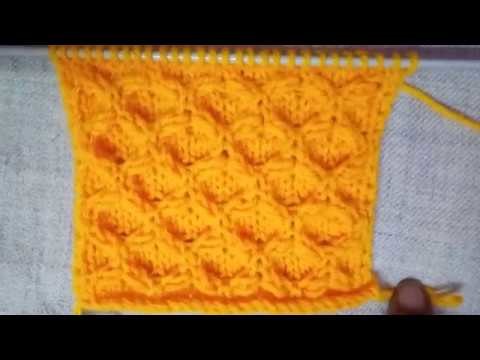 Easy Single Color Knitting Pattern No.69|Hindi