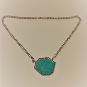 Free Form Turquoise Focal