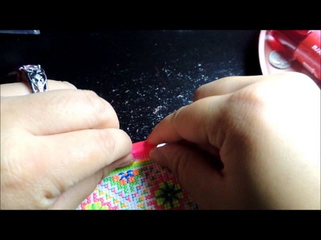 How I do the pink border on my pajntaub.hlab nyiaj.money belt