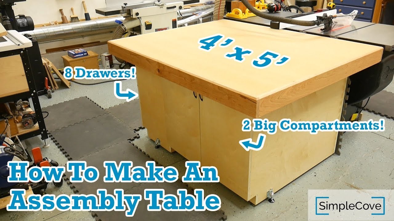 How To Build An Assembly Table