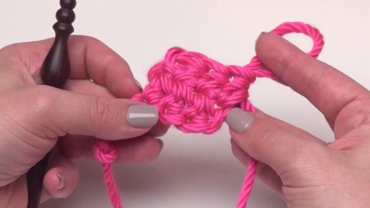 How to Crochet: Half Double Crochet (Left Handed)