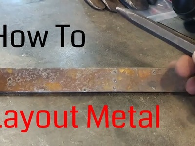 How to Layout Metal (Quick Blacksmith Tips and Tricks)