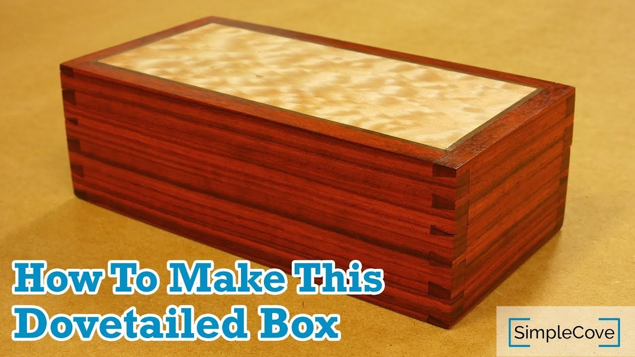 How To Make A Dovetailed Box, Easily Cut Dovetails With This Jig!