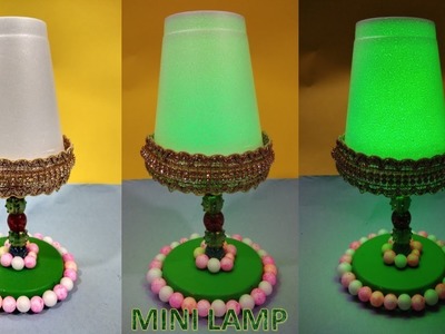 How to make a night lamp at home || DIY mini Lamp || Raj easy craft