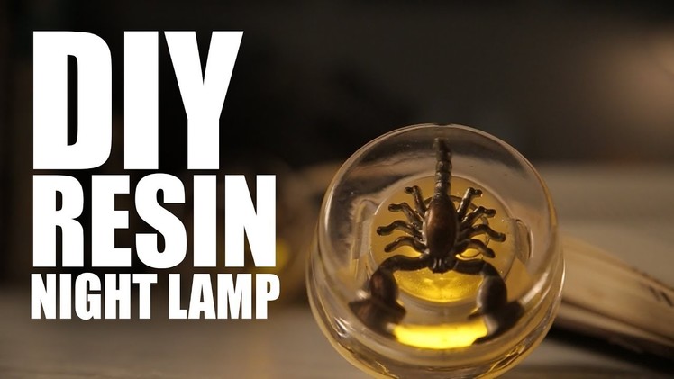 How To Make A Night Lamp | MadStuffWithRob | DIY