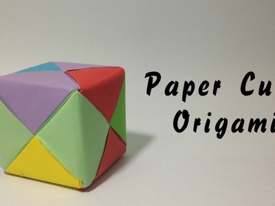 How To Make a Paper Cube Box easy - Origami Instructions