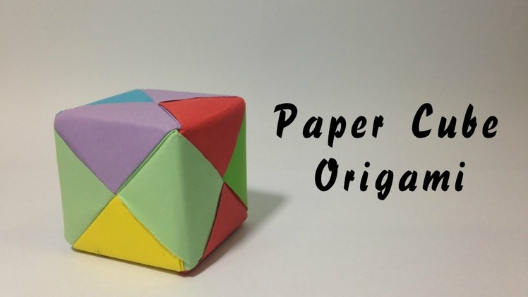 How To Make a Paper Cube Box easy - Origami Instructions