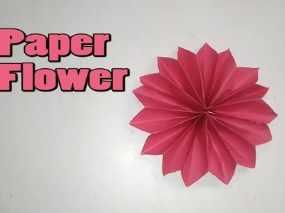 How to make a paper flower || Paper Flowers || Origami Flower || Origami Easy || Paper Crafts