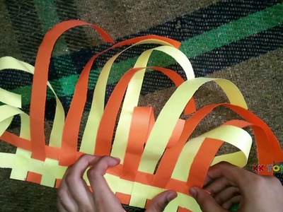 How to make a paper mat | Art for Kids : Art for Kids: How to Weave a Mat