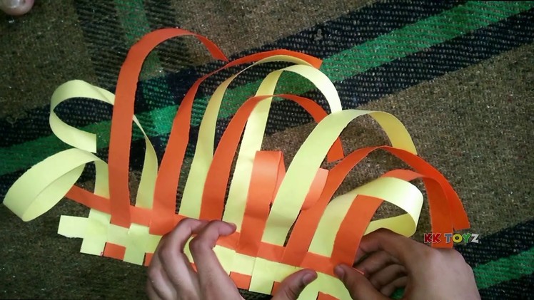 How to make a paper mat | Art for Kids : Art for Kids: How to Weave a Mat