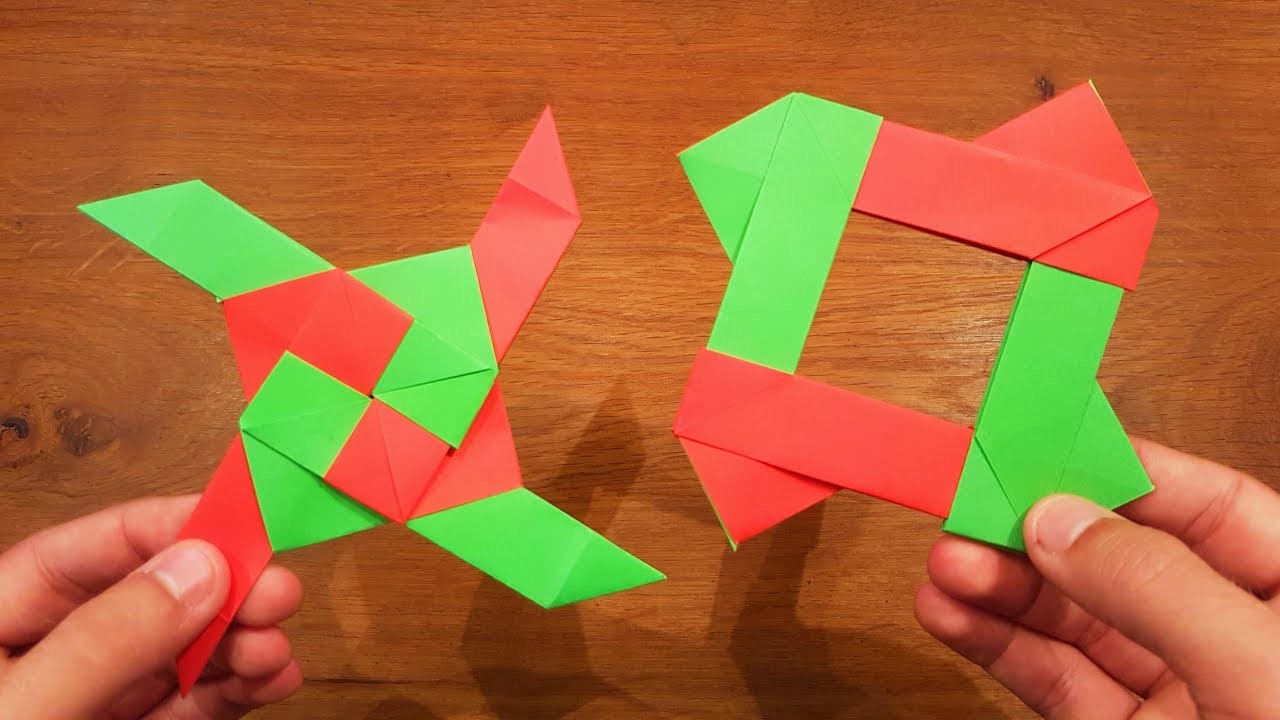 transforming cube origami