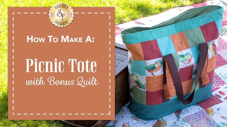 How to Make a Picnic Tote | with Jennifer Bosworth of Shabby Fabrics