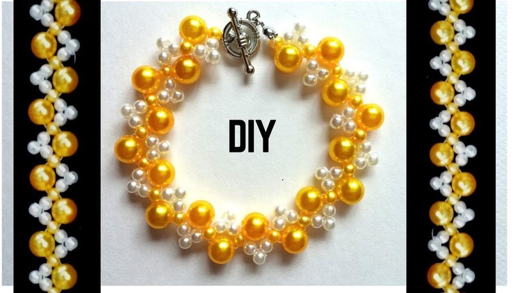 How to make a simple bracelet. Gift ideas for your love ones.