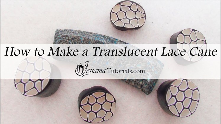 How to Make a Translucent Lace Cane
