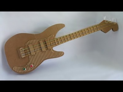 How to Make an Electric Guitar from Cardboard