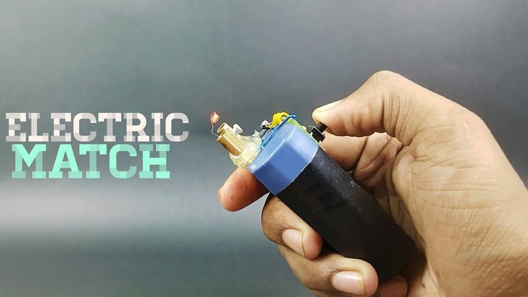 How to make an electric match - match hack