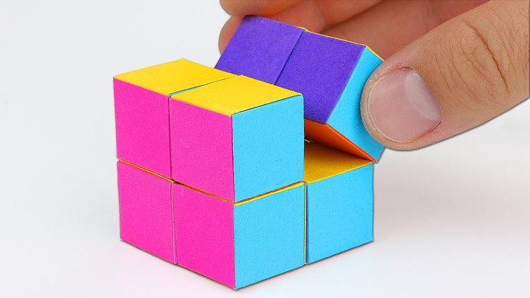 How To Make An INFINITY CUBE Out Of Paper!