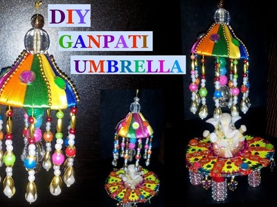 How to make Ganesh.ganpati.god umbrella | God Chatra | ganesh chaturthi decoration idea -DIY