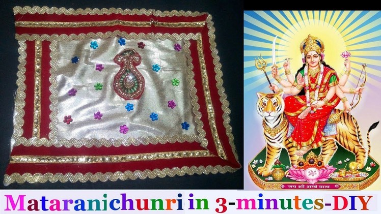 How to make chunri.dress.poshak.for Mata Rani.Durge Maa.Radha Maa.Laxmi maa |Navratri special
