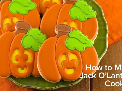 How to Make Jack O' Lantern Cookies