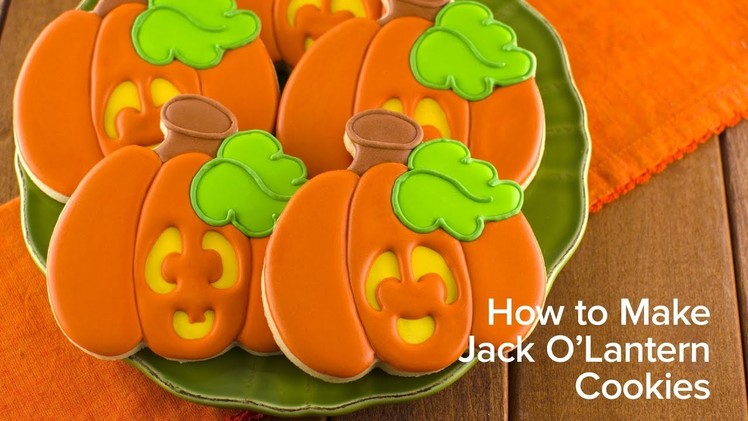 How to Make Jack O' Lantern Cookies
