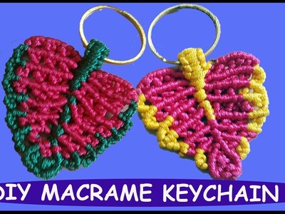 HOW TO MAKE Macrame Keychain