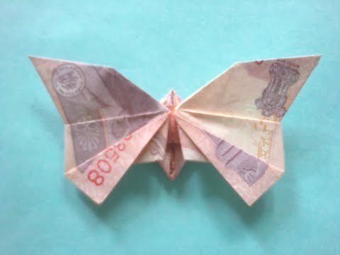 How To Make Note Butterfly ( Note Origami )